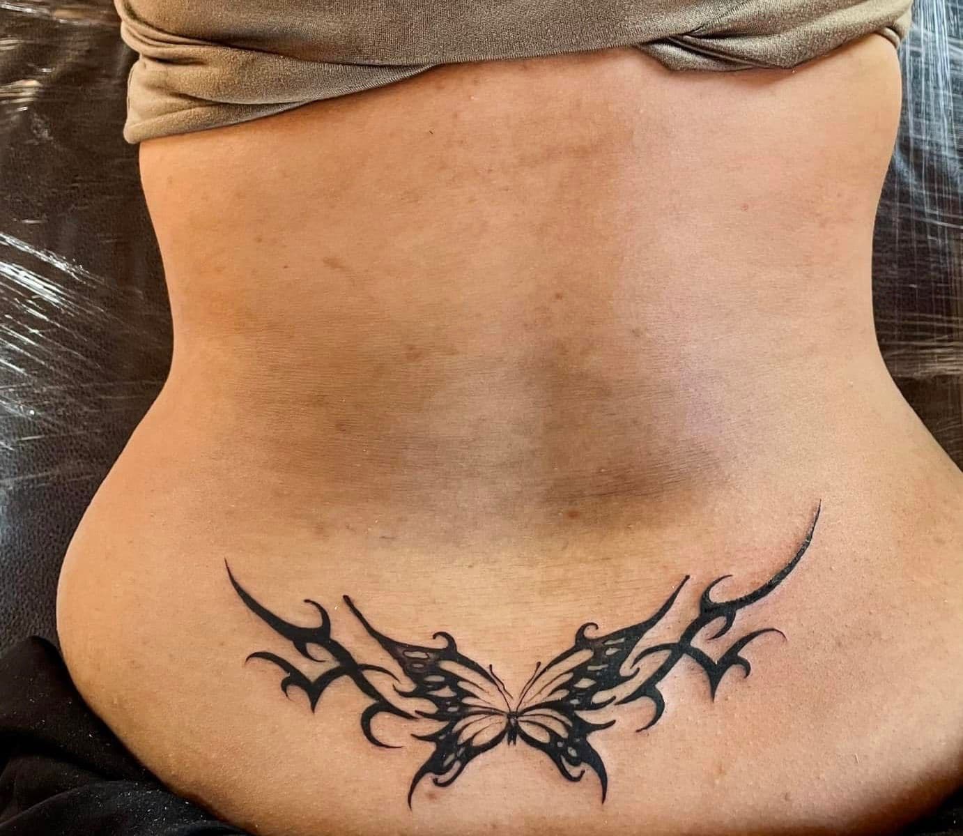 tribal butterfly